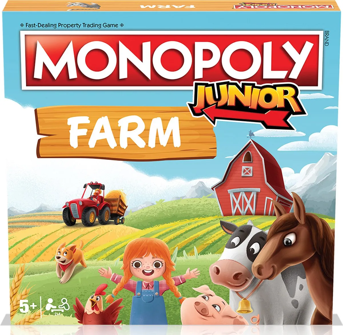 Winning Moves Junior Monopoly Farma Bordspel - 2-4 Spelers