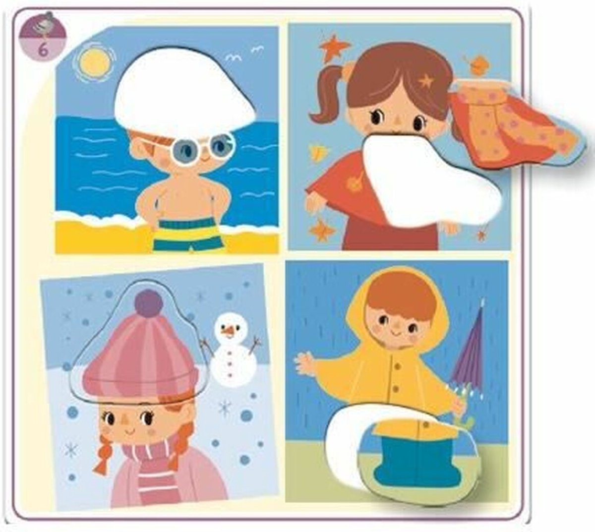 Educatief spel voor kinderen Ravensburger Ready for Kindergarten! (FR)