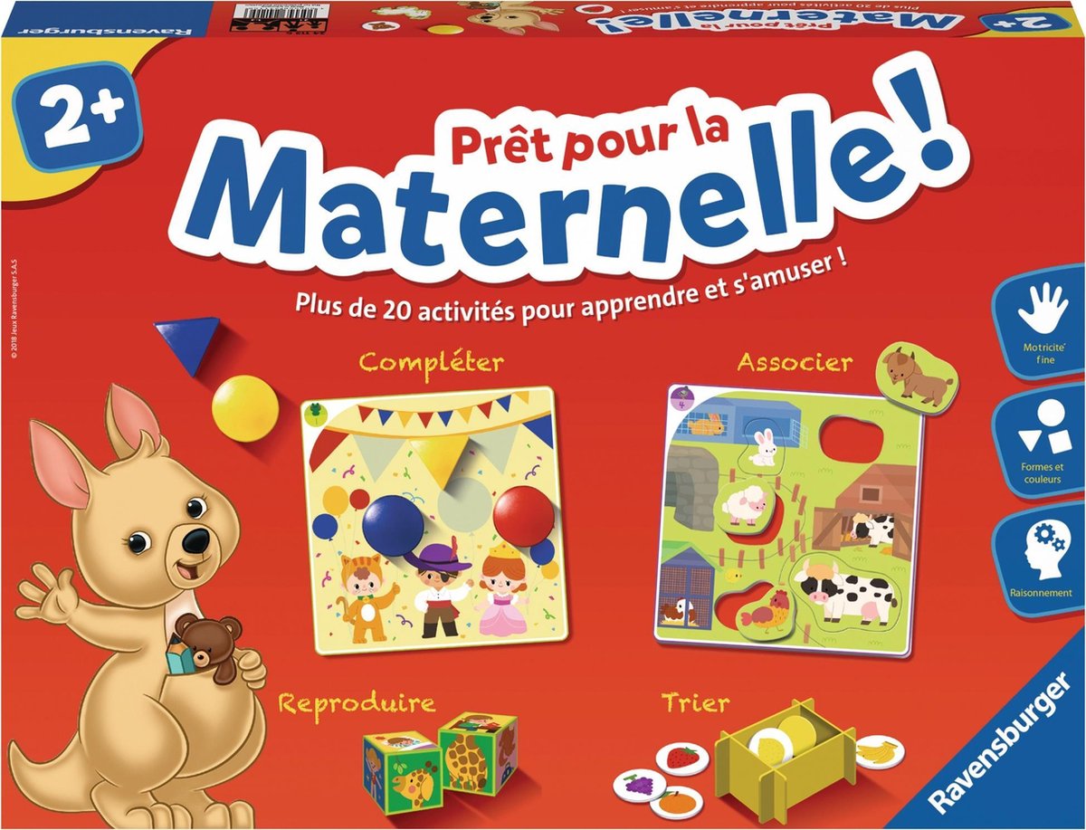 Educatief spel voor kinderen Ravensburger Ready for Kindergarten! (FR)