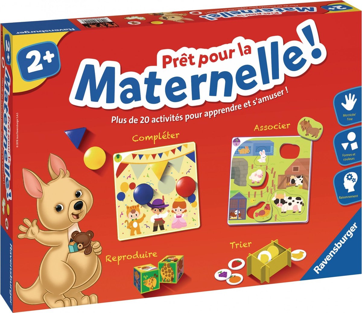 Educatief spel voor kinderen Ravensburger Ready for Kindergarten! (FR)