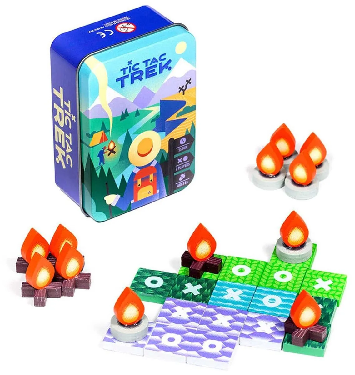 Asmodee Tic Tac Trek ACG091 - 2 Spelers