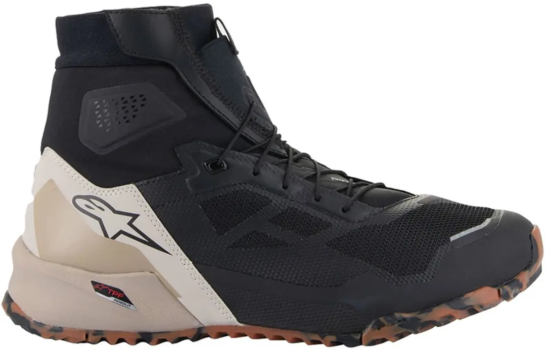 Alpinestars CR-1 Schoenen - Zwart/Lichtbruin - Maat 9