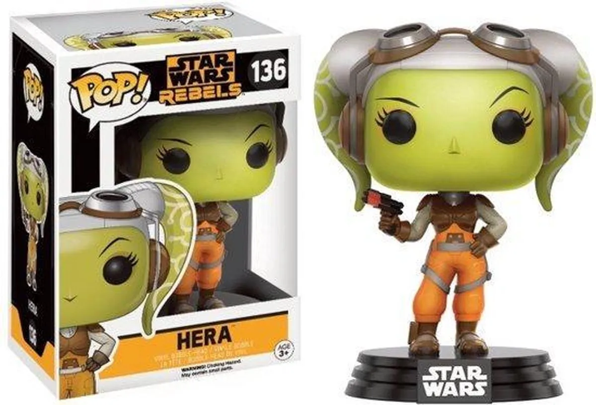 Funko Pop! Star Wars Rebels Hera #136 Verzamelfiguur