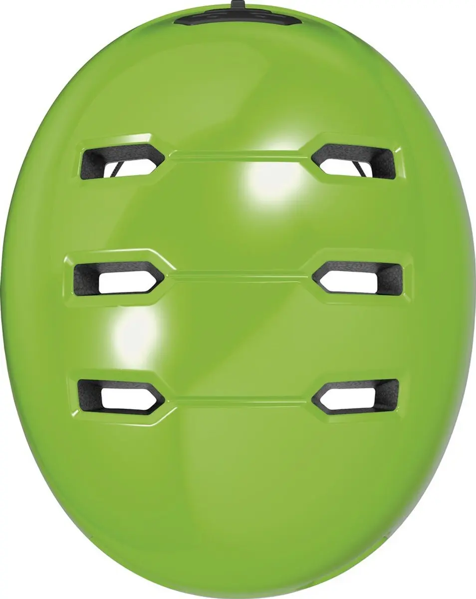 ABUS Skurb Kid Fietshelm - M (50-55cm) - Shiny Green