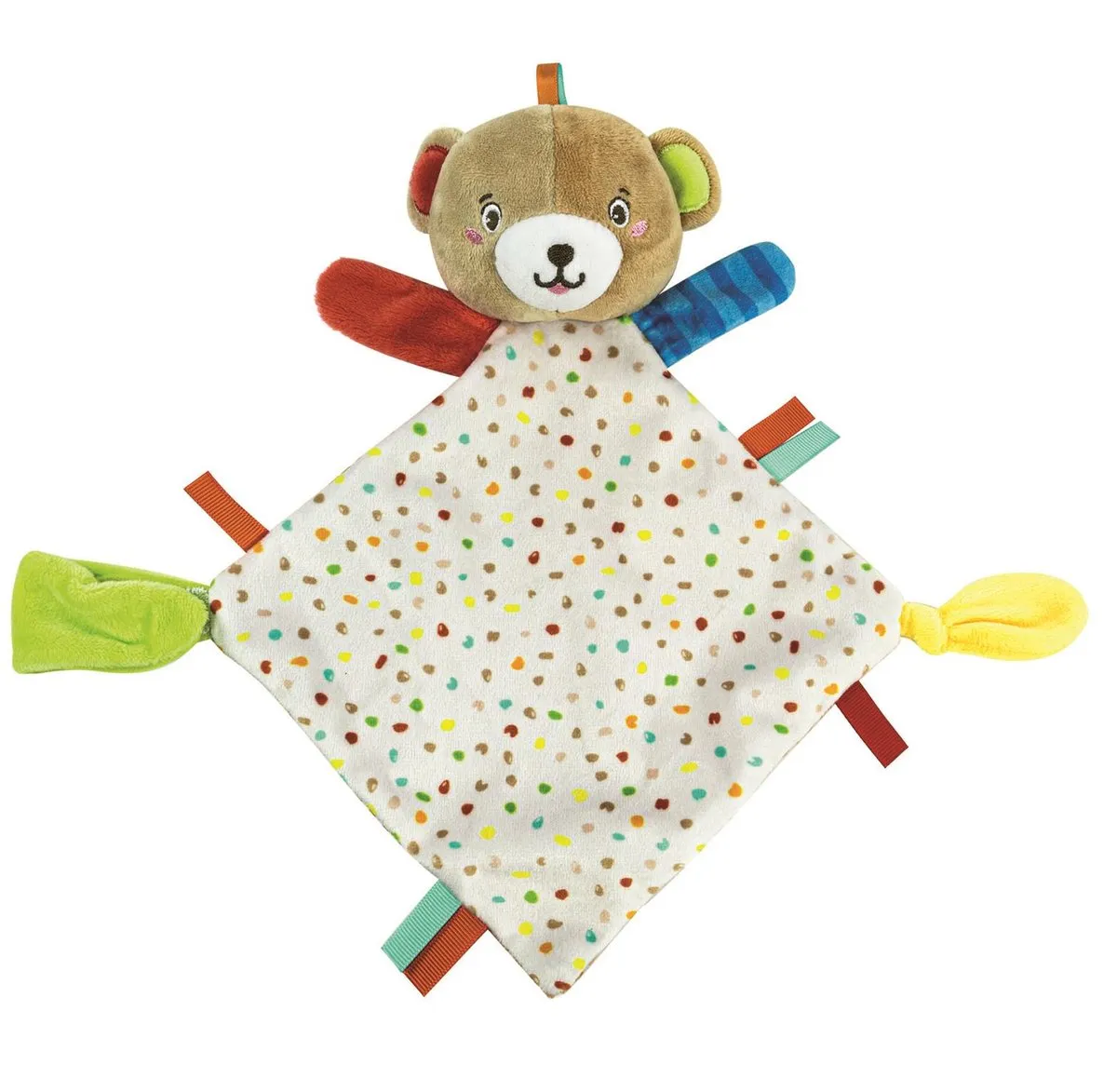 Clementoni Baby Zachte Beer Knuffeldeken met Bijtring