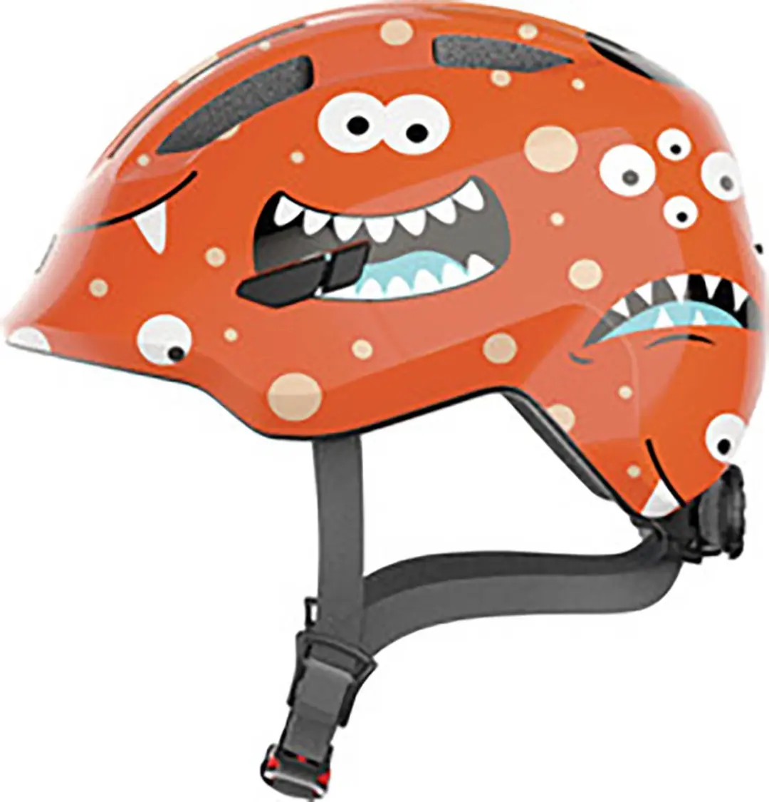 ABUS Smiley 3.0 Fietshelm - 50-55cm - Oranje - afbeelding 6 van 6