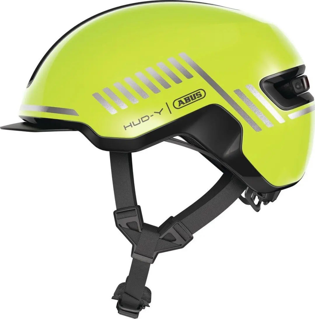 ABUS HUD-Y Fietshelm - Geel - 54-58cm - 300g