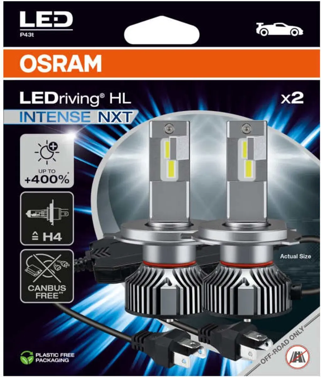 Osram LEDriving HL Intense NXT H4 Set - 2 Stuks