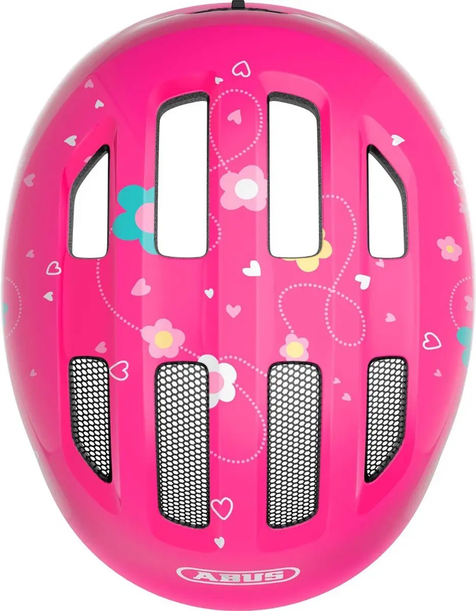 ABUS Smiley 3.0 Fietshelm - 50-55cm - Pink