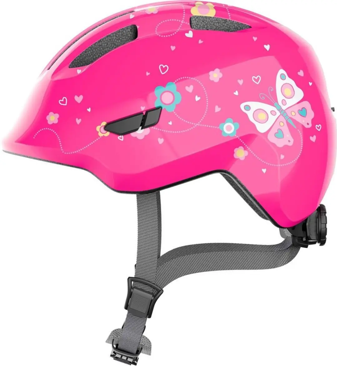 ABUS Smiley 3.0 Fietshelm - 50-55cm - Pink
