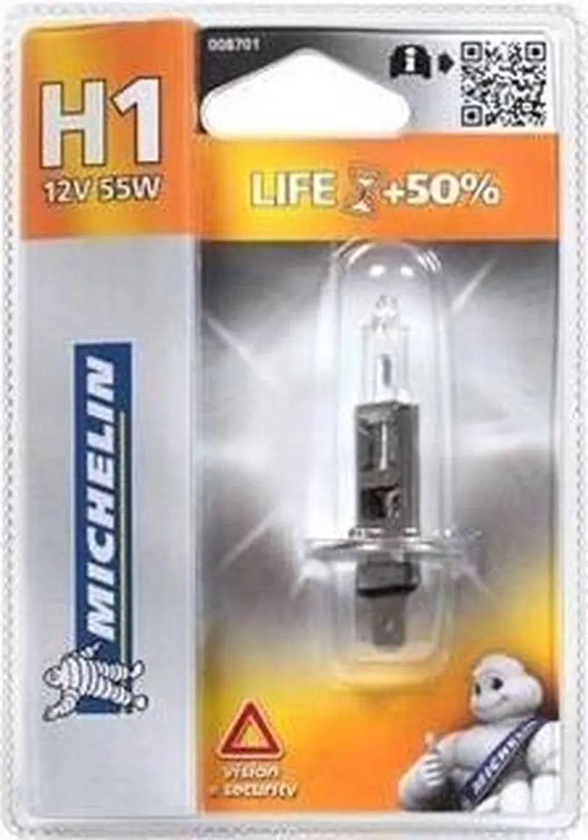 Michelin Life+ H1 12V 55W Halogeenlamp