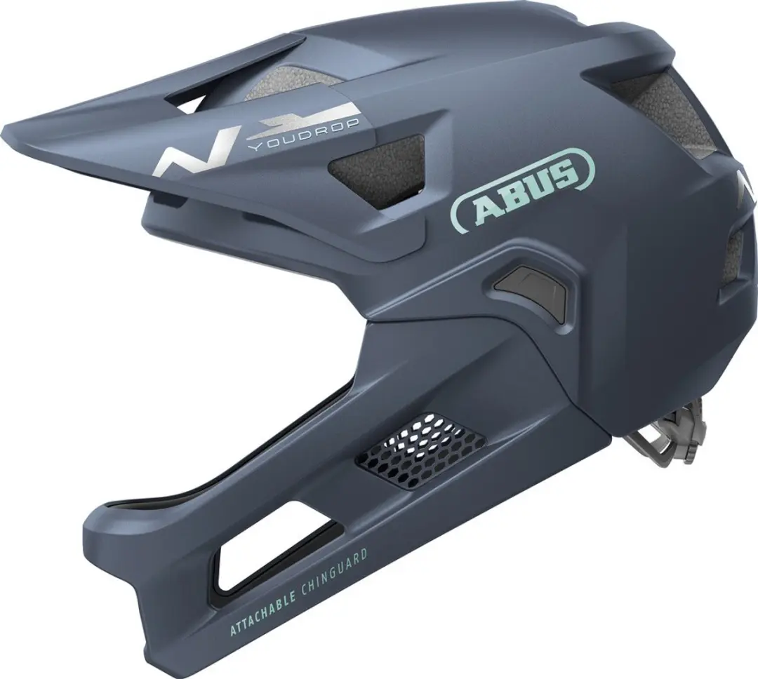 ABUS YOUDROP FF Fietshelm - 48-55cm - Blauw