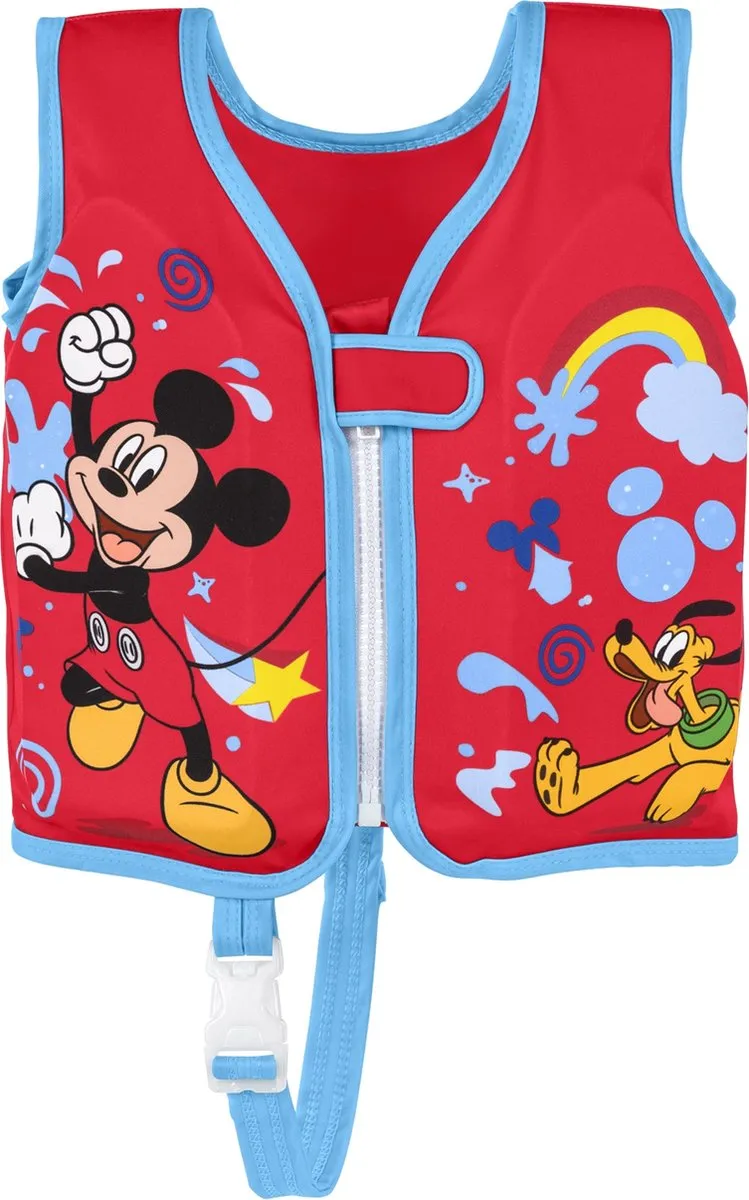 Bestway Disney Mickey Mouse Zwembandje UPF 50+ - Rood - 51cm