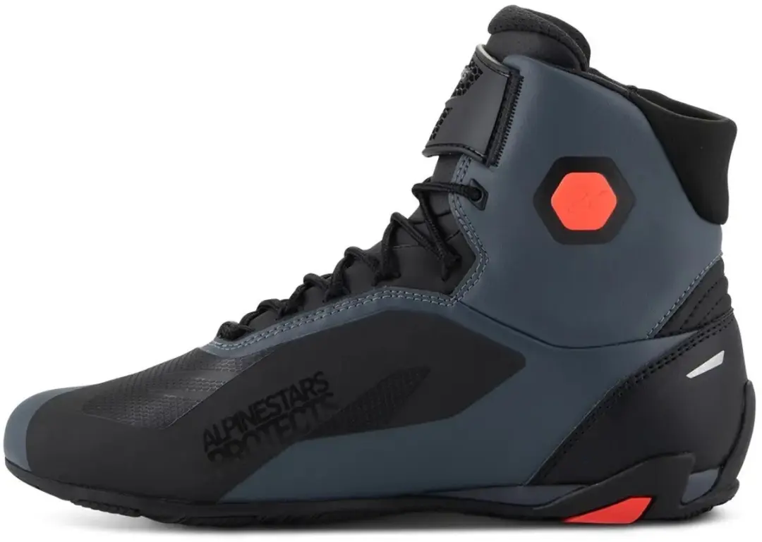Alpinestars Faster-4 Motorschoenen - Zwart/Grijs/Rood