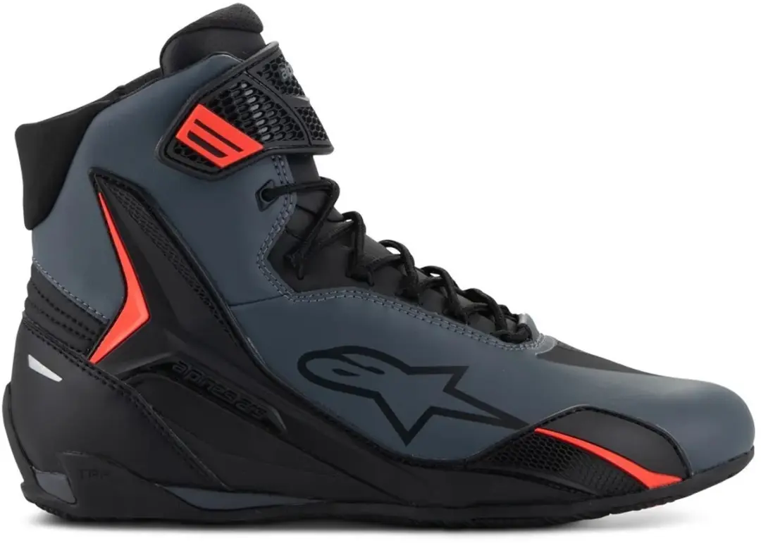 Alpinestars Faster-4 Motorschoenen - Zwart/Grijs/Rood