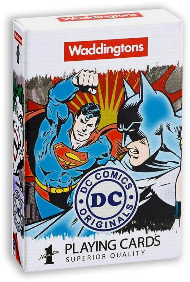 Winning Moves DC Superheroes Retro Kaartspel