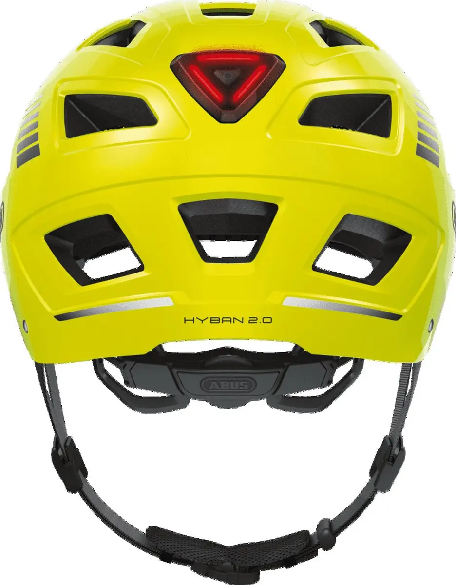 ABUS Hyban 2.0 Fietshelm - Geel M - 52-58cm