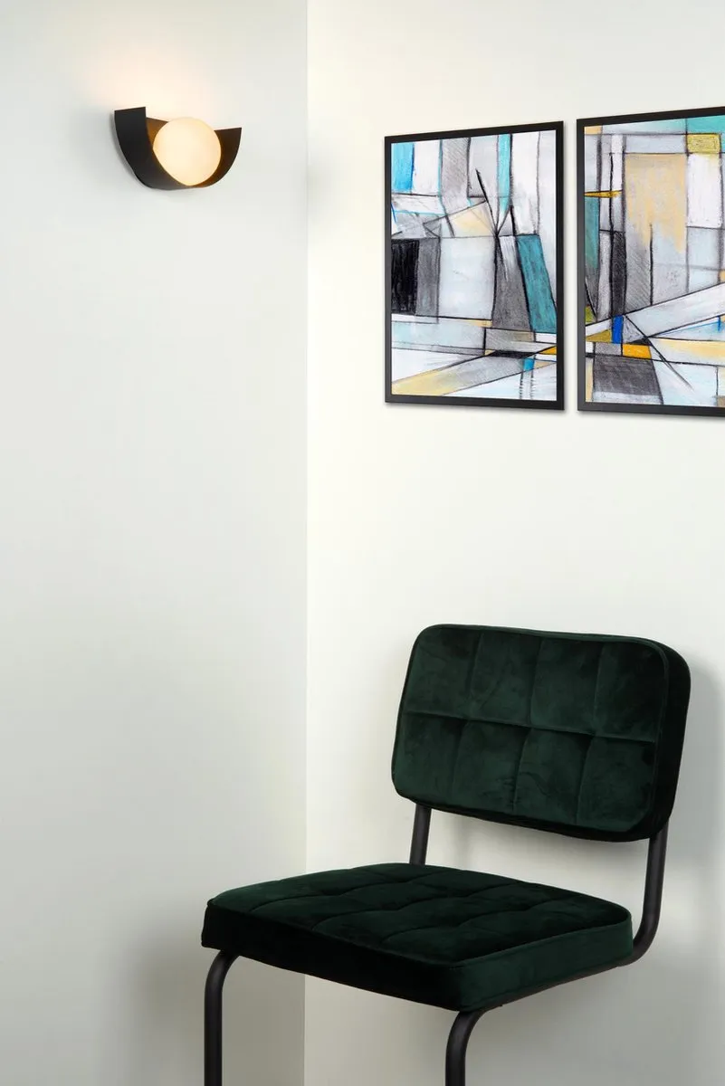 Lucide Benni Wandlamp G9 - Zwart