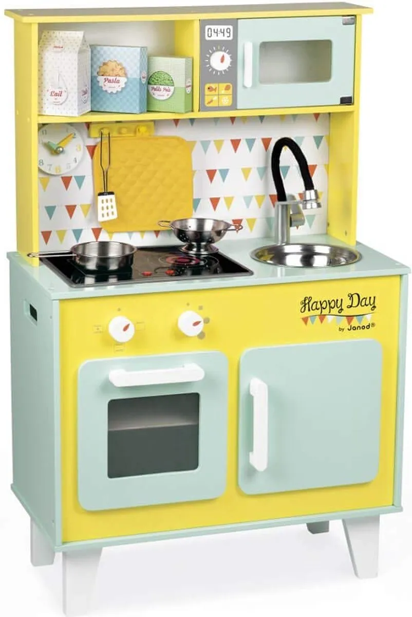 Janod Happy Day Keuken - Licht & Geluid - 50cm