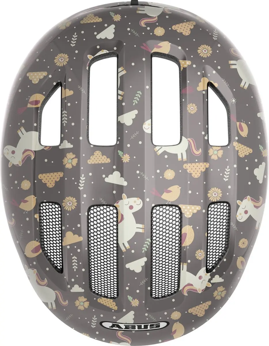 ABUS Smiley 3.0 Fietshelm - 50-55cm - Grijs