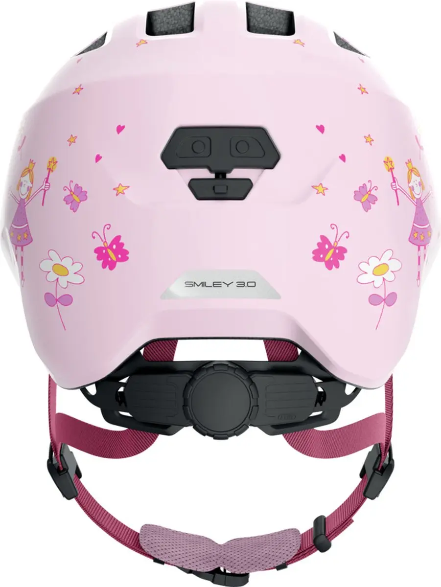 ABUS Smiley 3.0 Fietshelm - 45-50 cm - Roze - afbeelding 6 van 6