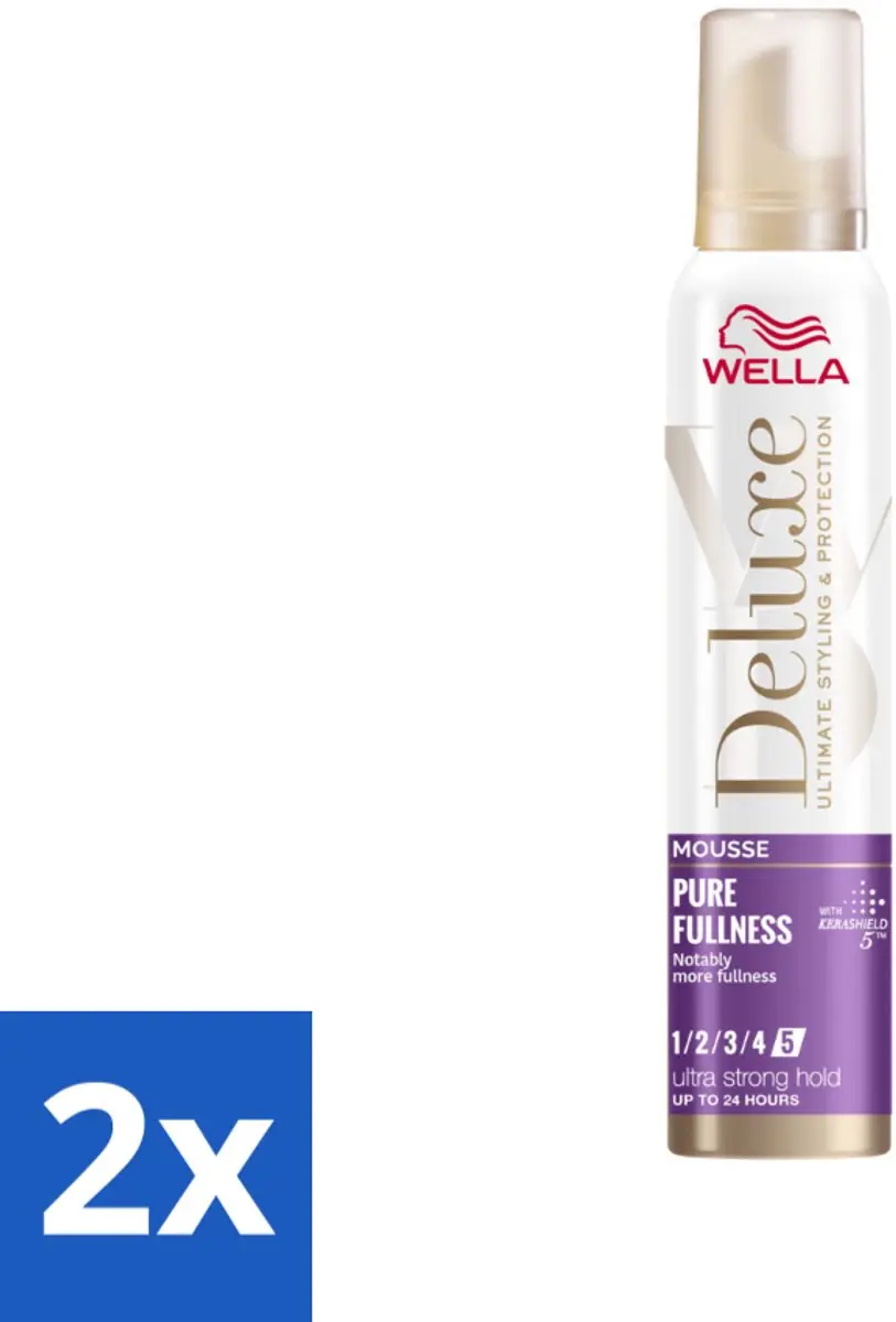 Wella Deluxe Pure Fullness Haarmousse 400ml