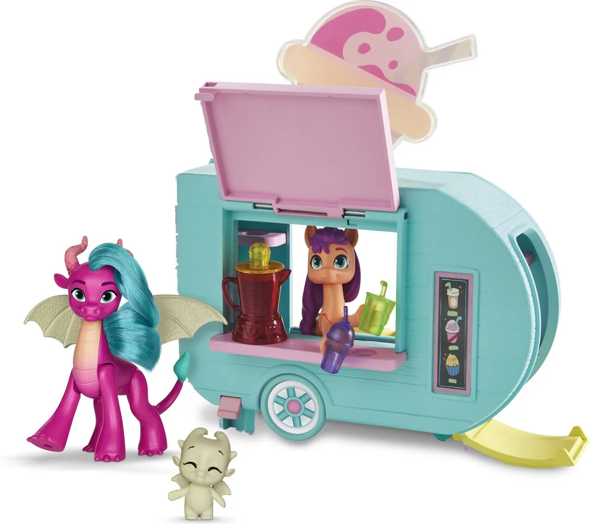 My Little Pony Dragon Light Reveal F87025L0 - Meerkleurig