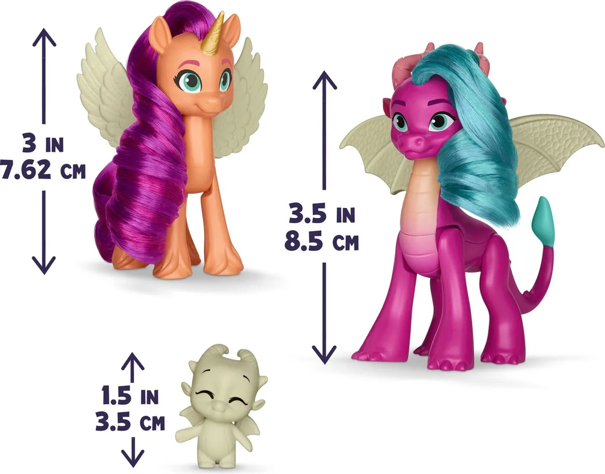 My Little Pony Dragon Light Reveal F87025L0 - Meerkleurig - afbeelding 6 van 6