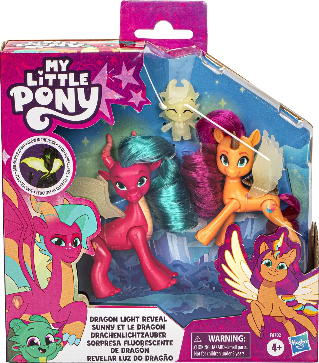 My Little Pony Dragon Light Reveal F87025L0 - Meerkleurig