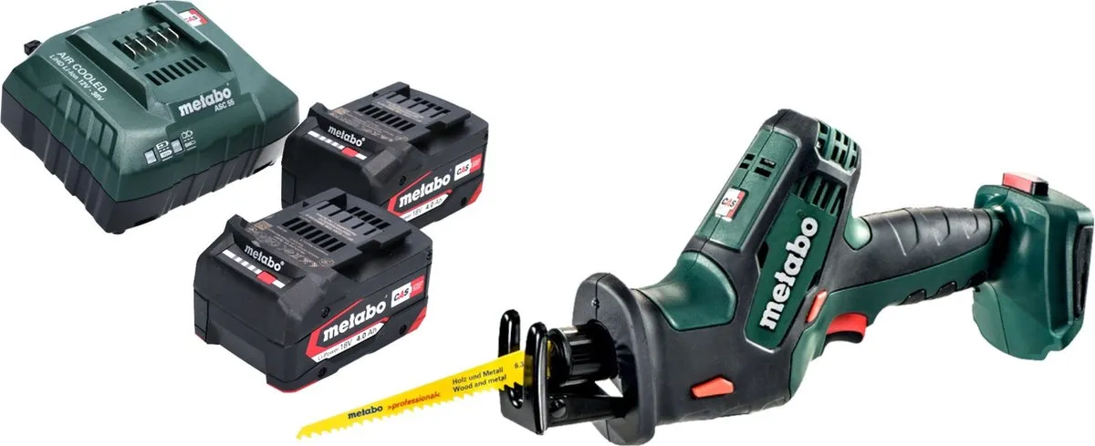 Metabo SSE 18 LTX Compact Reciprozaag