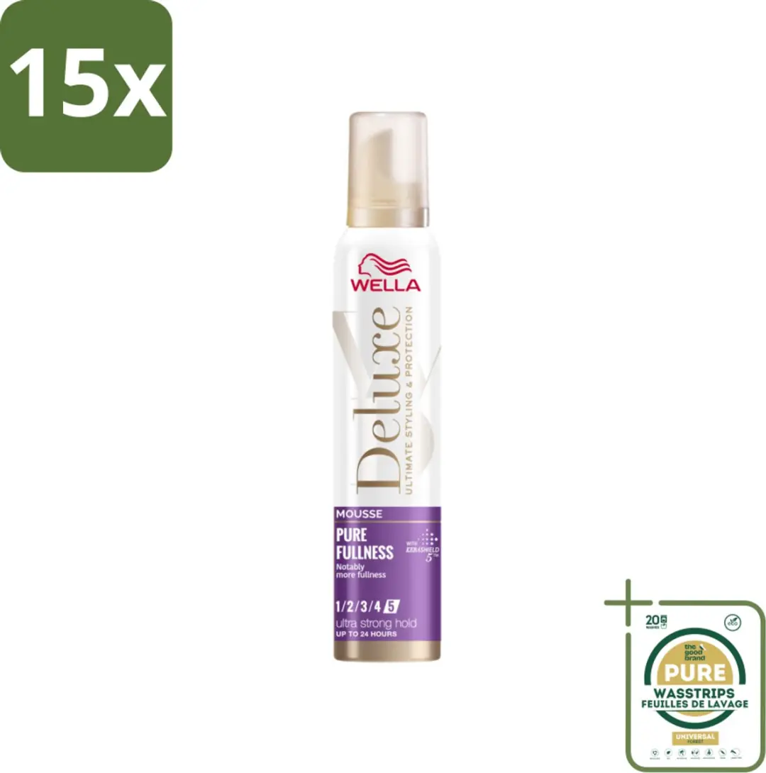 Wella Deluxe Pure Fullness Haarmousse 200ml