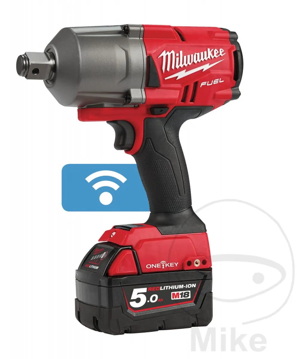Milwaukee M18 ONEFHIWF34-502X Slagmoersleutel - 2400 Slagen/min - 2x 18V 5.0Ah