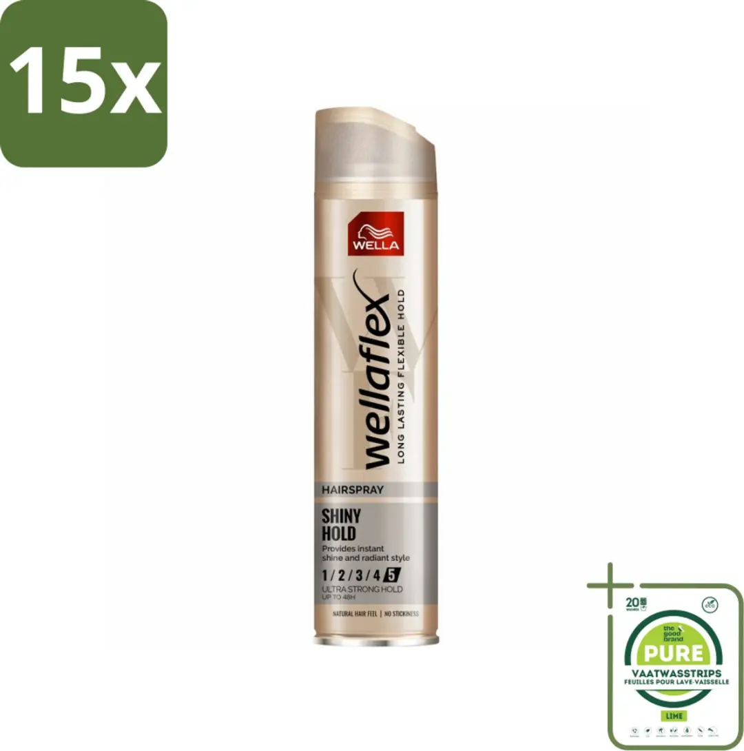 Wella Flex Shine Ultra Strong Haarspray 250ml