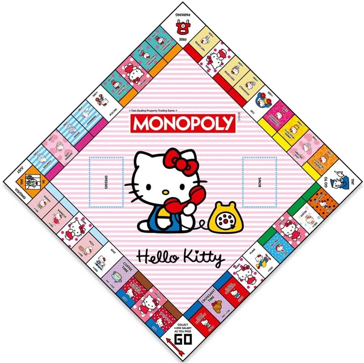 Winning Moves Monopoly Hello Kitty - 2-6 Spelers