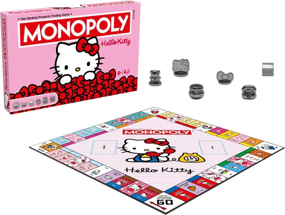 Winning Moves Monopoly Hello Kitty - 2-6 Spelers