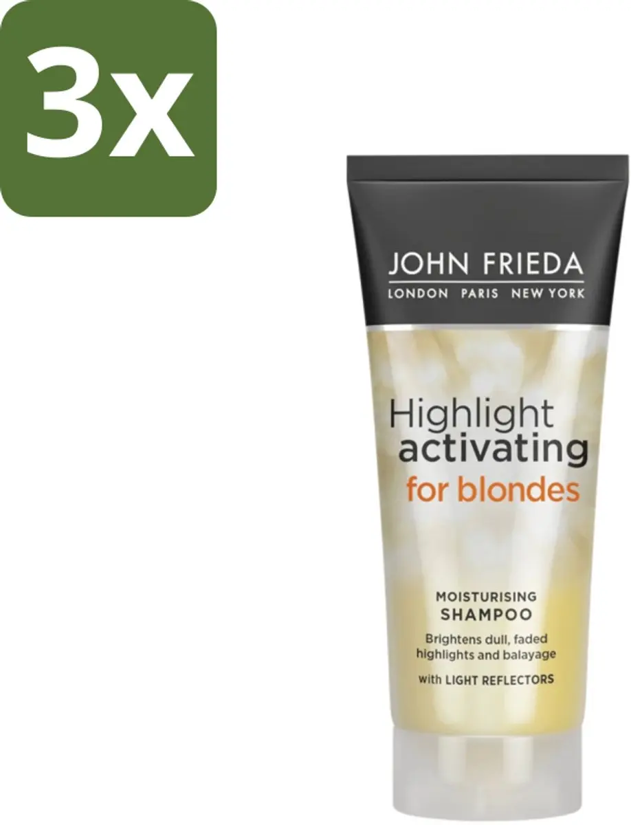 John Frieda Sheer Blonde Highlight Activating Shampoo 250ml