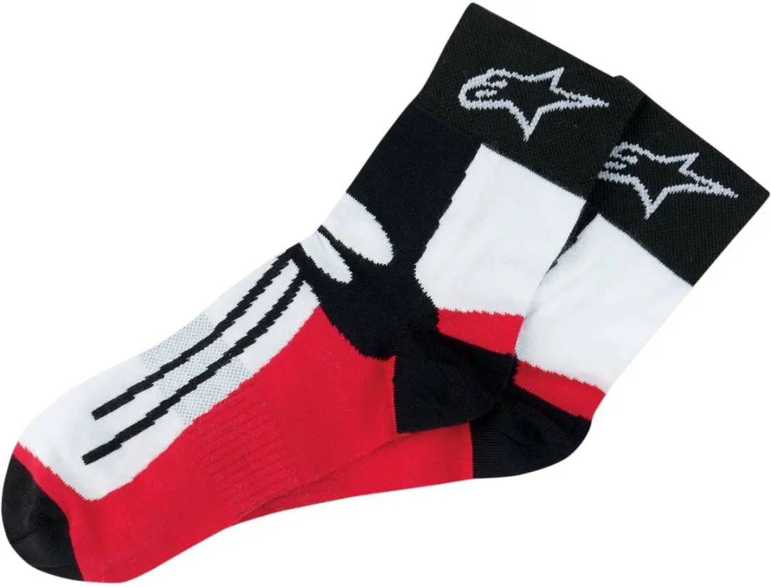 Alpinestars Racing Road Sokken Zwart/Rood