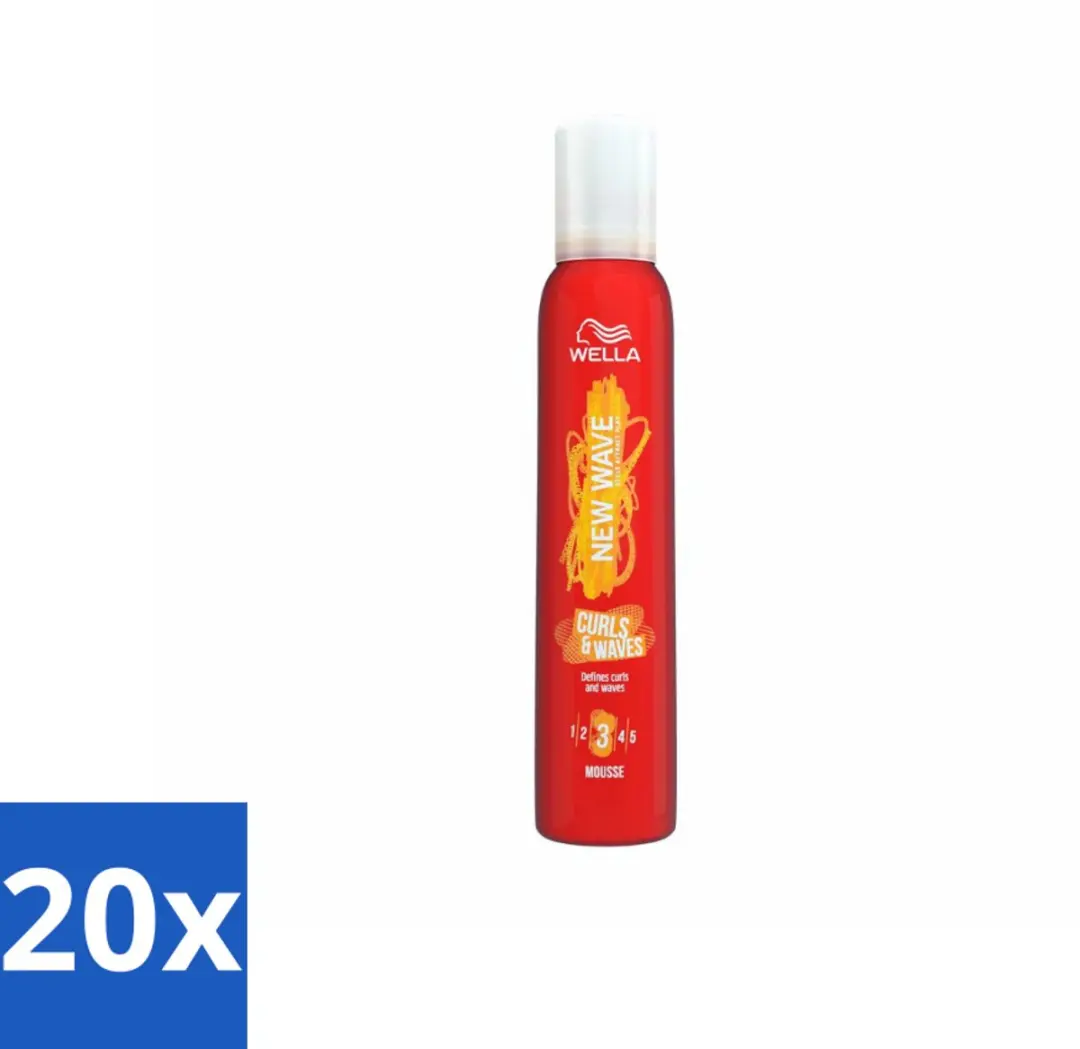 Wella New Wave Curls & Waves Haarmousse 200ml