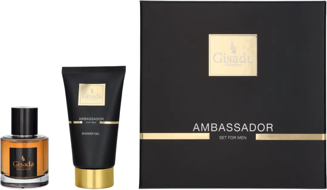 Gisada Ambassador Men Set - Eau de Parfum 50ml + Douchegel 100ml