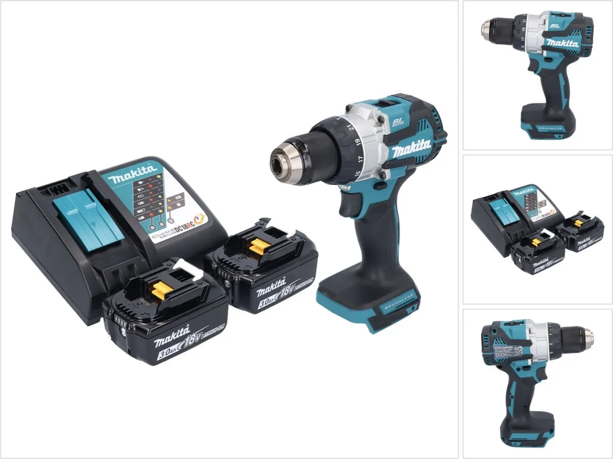 Makita DHP 489 RF Accu-klopboormachine 18V