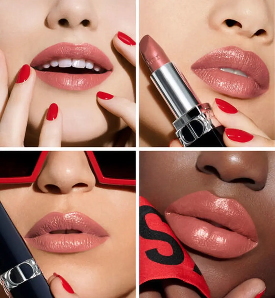 Dior Rouge 100 Nude Look Lipstick - 3.5g