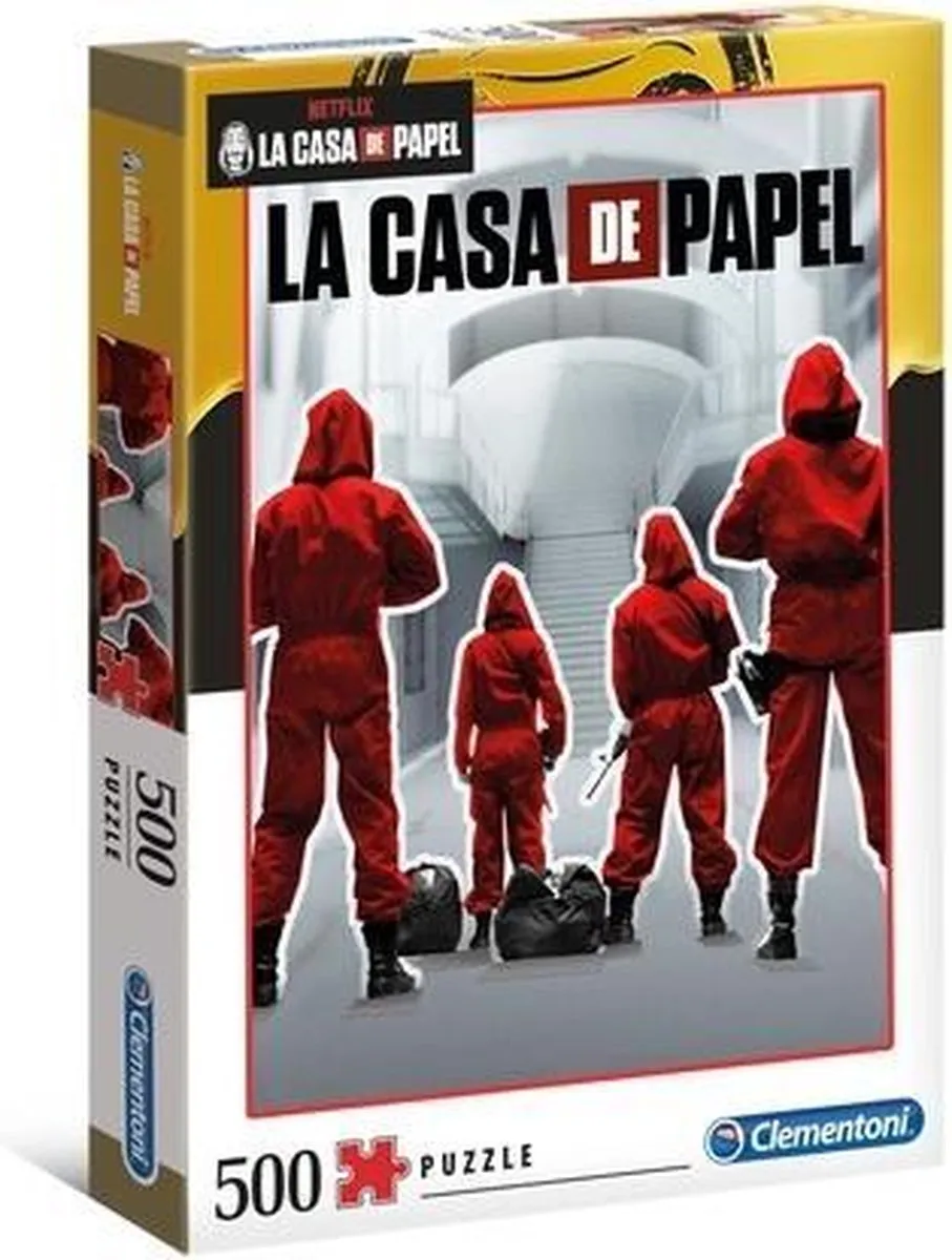 Clementoni La Casa De Papel Puzzel 500 Stuks - Multicolor