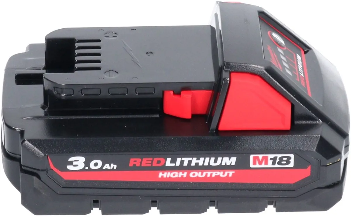 Milwaukee M18 HB3 High Output Accu - 3x 3000mAh