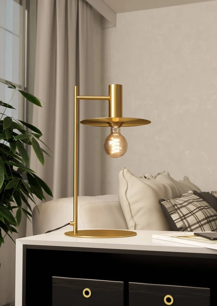 Eglo Escandell Tafellamp E27 - 47 cm - Goud