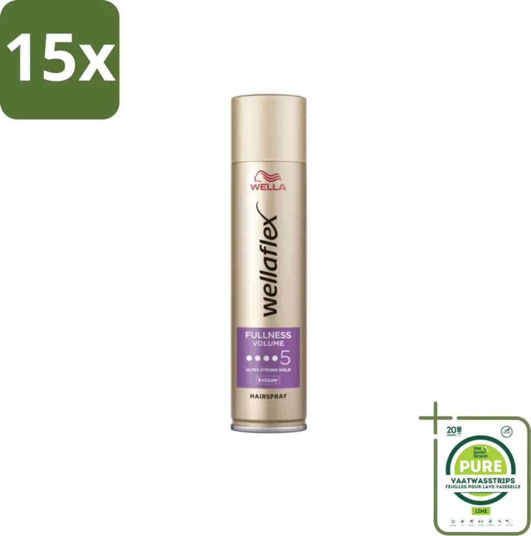 Wella Flex Fullness Volume Ultra Strong Haarspray 250ml