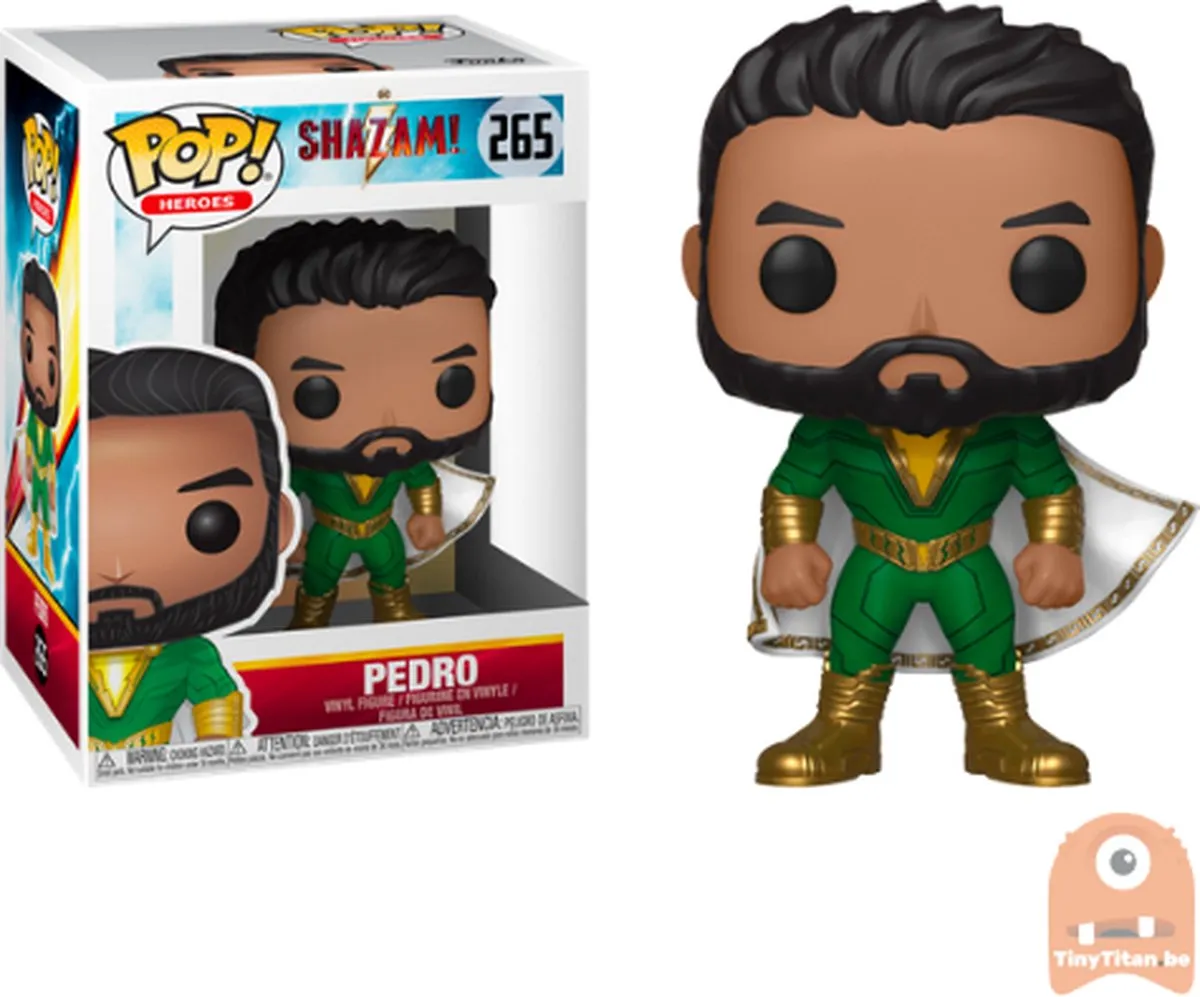 Funko Pop! Heroes Shazam Pedro Verzamelfiguur 36811 - Multi