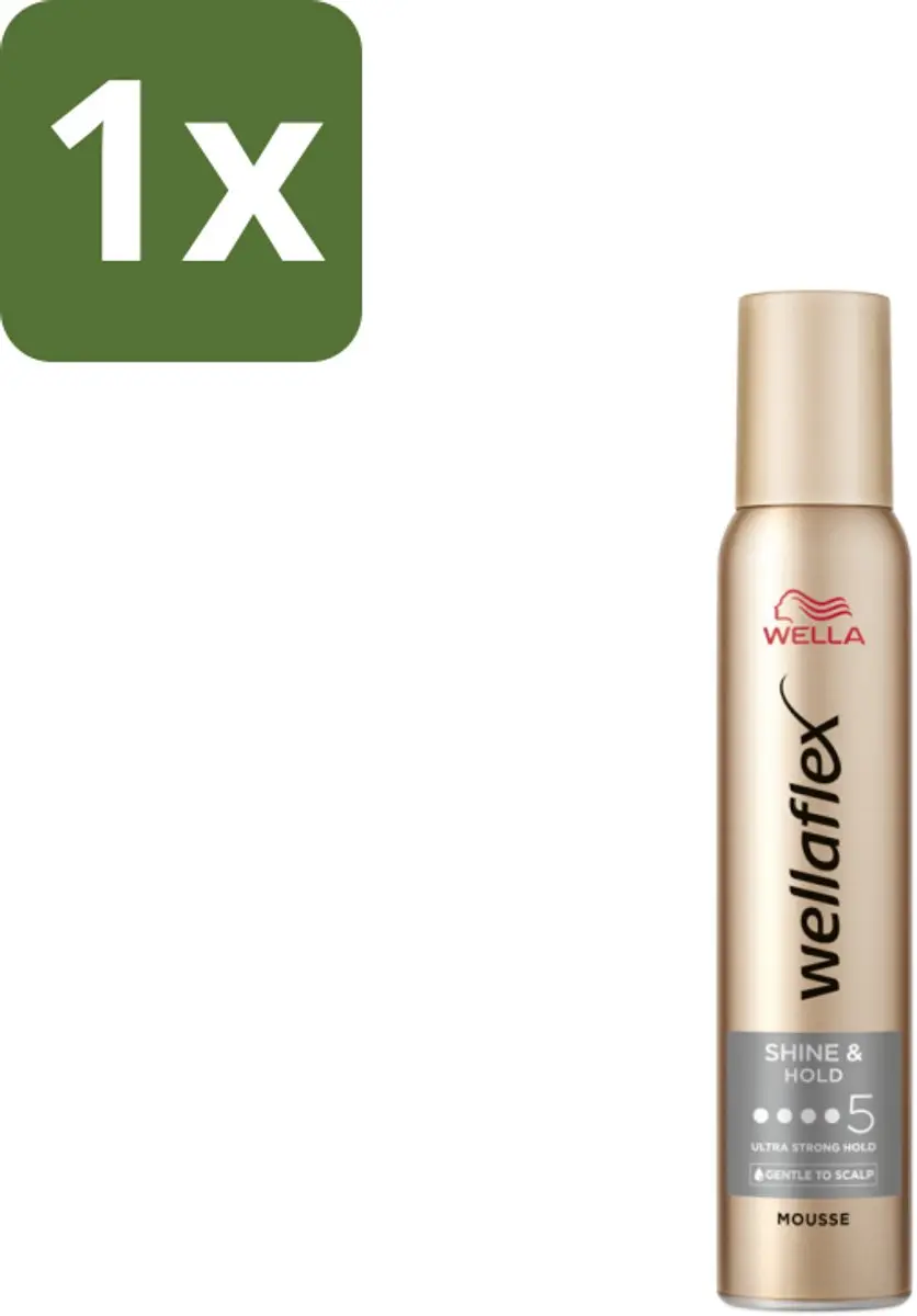 Wella Professionals Flex Shine & Hold Haarmousse 200ml