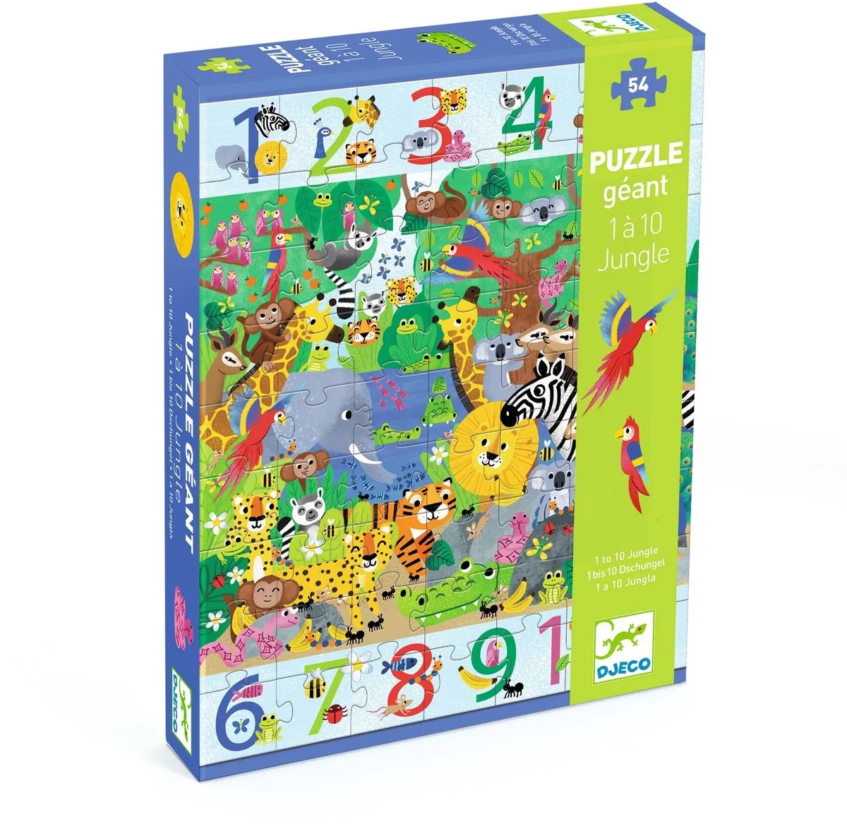 Djeco Jungle Puzzel 54 Stuks