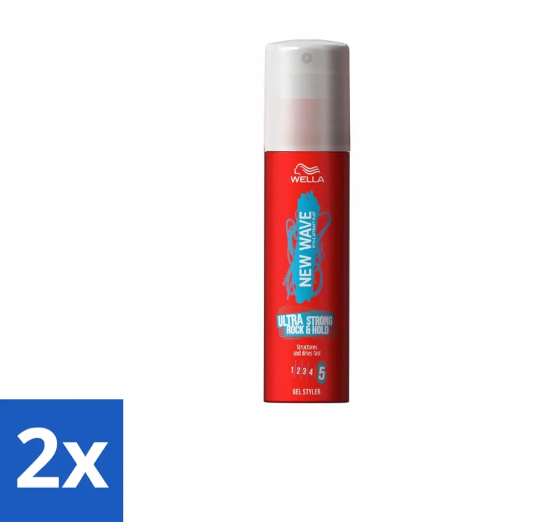 Wella Professionals New Wave Fix & Go Ultra Strong Haargel 200ml