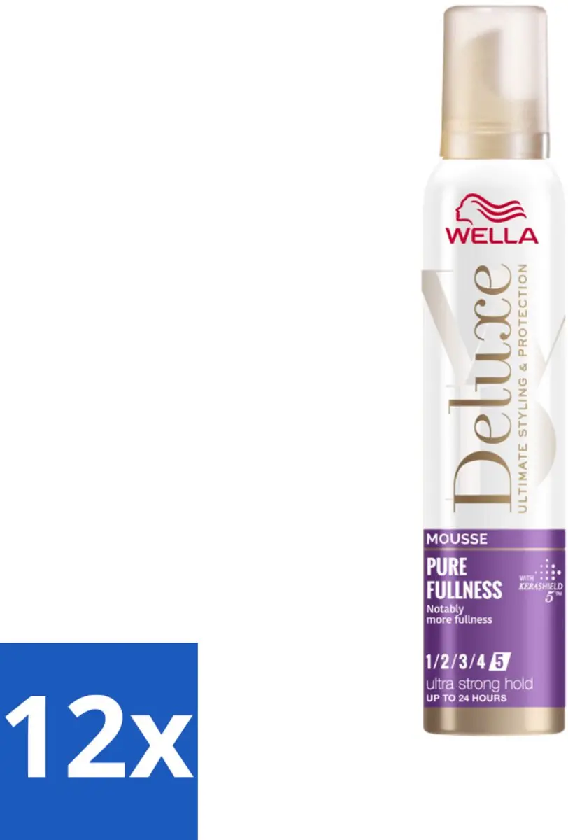 Wella Professionals Deluxe Pure Fullness Haarmousse 200ml